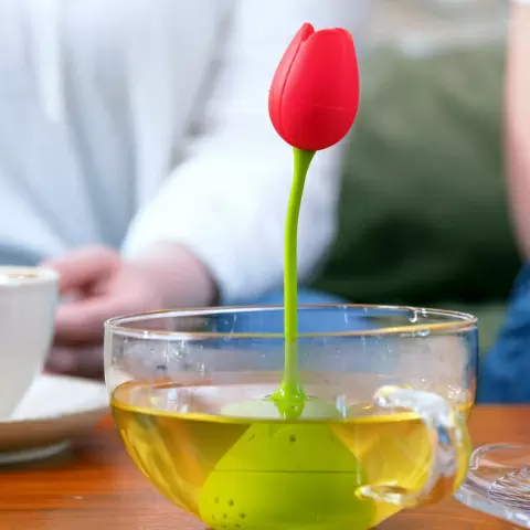 Ситечко для заваривания чая OTOTO Tulip (тюльпан), заварник для листового чая