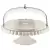 Тортовница Guzzini Tiffany 36 см, молочно-белая
