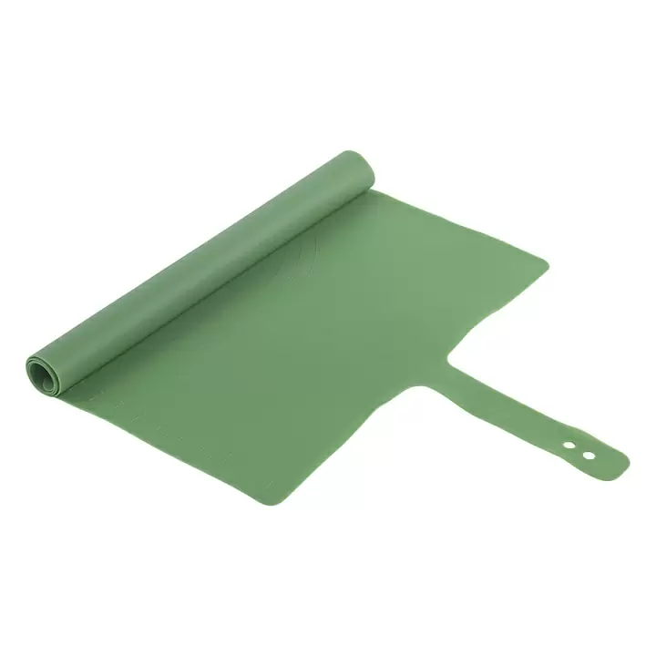 Коврик для замешивания теста Smart Solutions Foss, 37,7х57,4 см, зеленый