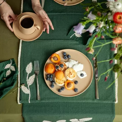 Салфетка под приборы garden harmony из коллекции ethnic, 33х48 см
