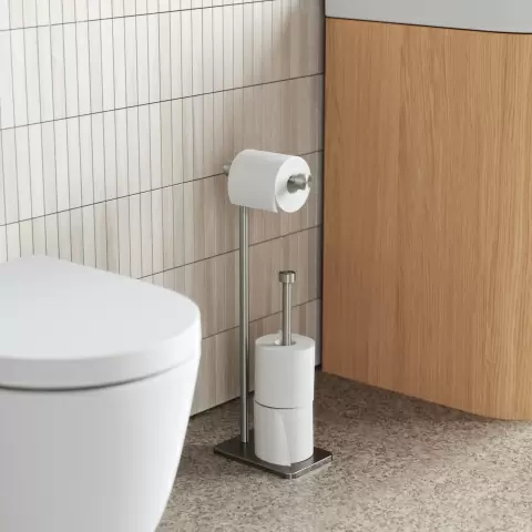 Держатель для туалетной бумаги UMBRA Cappa, 12х20х52 см, никель