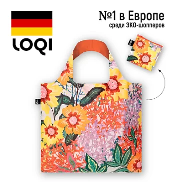 Складная сумка LOQI POMME CHAN Thai Floral