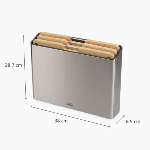 Набор разделочных досок Joseph Joseph Folio Steel Bamboo_УЦЕНКА