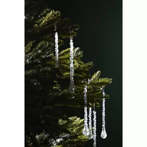 Набор ёлочных украшений icy sparkles из коллекции new year essential, 6 шт.