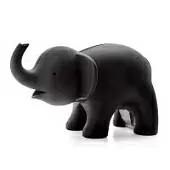 Диспенсер для скотча QUALY Elephant, черный