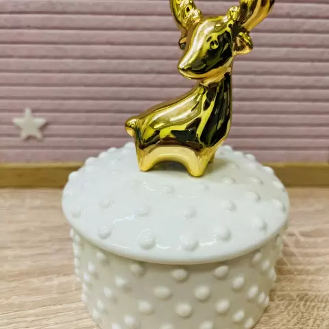 Шкатулка керамическая Пузырьки