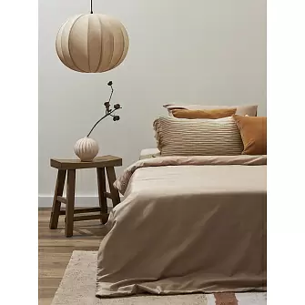 Чехол на подушку горчичного цвета clouds из коллекции ethnic, 35х60 см