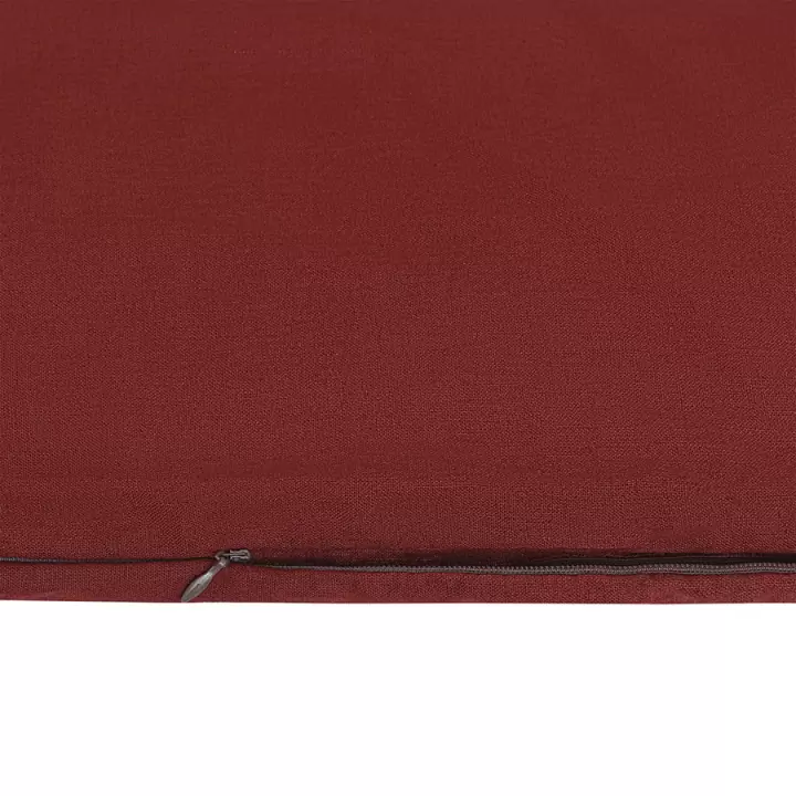 Комплект постельного белья изо льна и хлопка цвета копченой паприки из коллекции essential, 200х220 см
