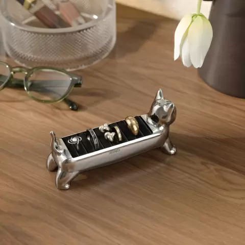 Держатель для колец и серег Umbra Ali Cat из металла, хром