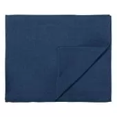 Дорожка на стол из стираного льна синего цвета из коллекции essential, 45х150 см