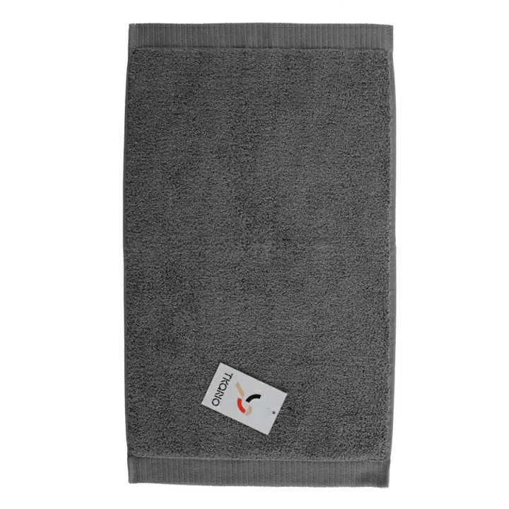 Полотенце для лица темно-серого цвета из коллекции essential, 30х50 см