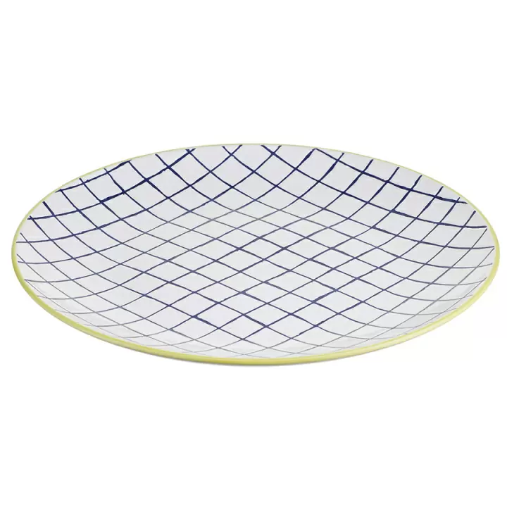 Набор обеденных тарелок Liberty Jones Bright Traditions с клетчатым орнаментом, D26 см, 2 шт