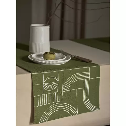 Дорожка на стол cave maze из коллекции ethnic, 45х150 см