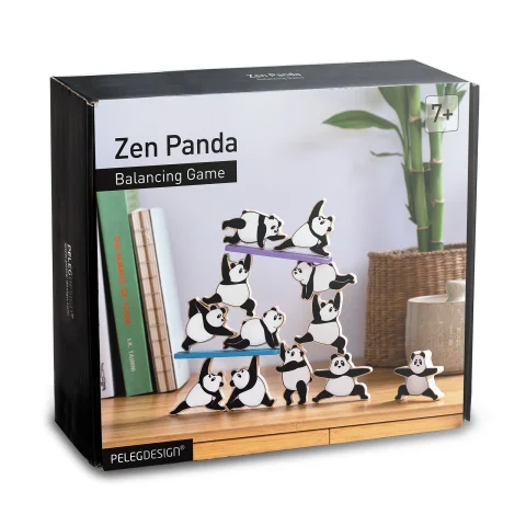 Игра на баланс Peleg Design Zen Panda, настольная игра с пандами для детей и взрослых