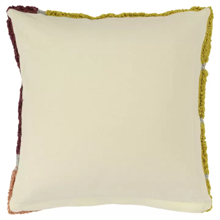 Чехол на подушку с рисунком tea plantation горчичного цвета из коллекции terra, 45х45 см