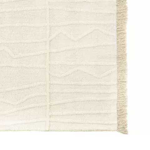 Ковер из новозеландской шерсти и хлопка raipur из коллекции ethnic, 160х230см
