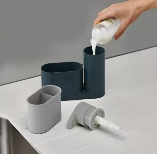 Органайзер для раковины с дозатором для мыла SinkBase
