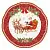 Тарелка десертная christmas heritage, D20 см