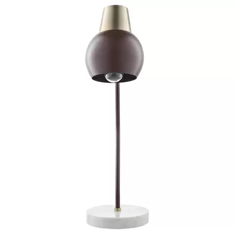 Лампа настольная rond, D18х59 см, сливовая