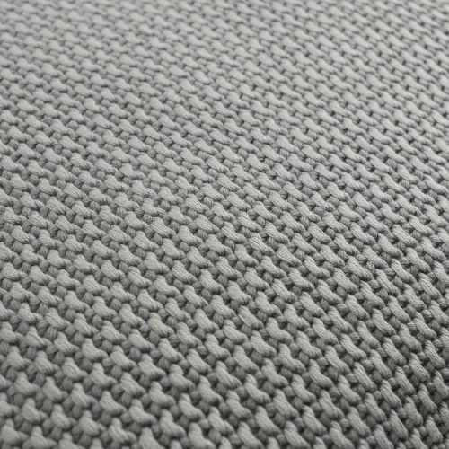 Подушка декоративная из стираного хлопка серого цвета из коллекции essential, 45х45 см