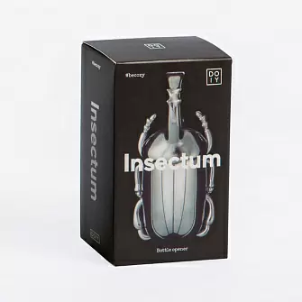 Открывалка для бутылок Doiy Insectum, серебристая