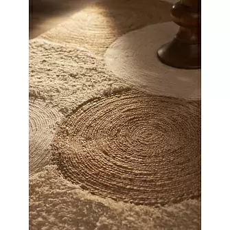 Ковер из джута, шерсти из хлопка agra из коллекции ethnic, 160х230см