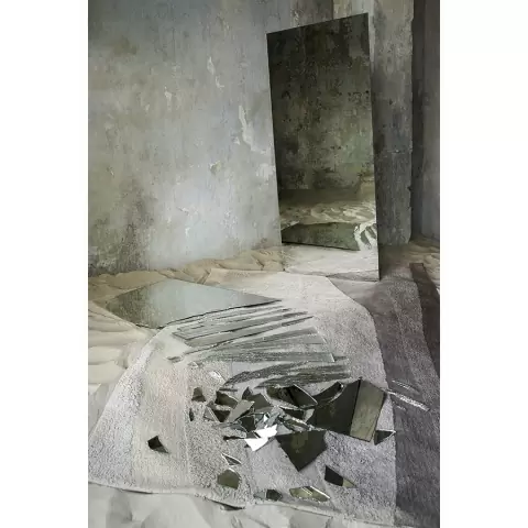 Ковер из хлопка с рисунком rice plantation из коллекции terra, 200х300 см