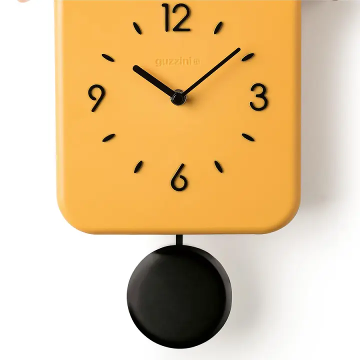 Часы с кукушкой Guzzini QQ, жёлтые