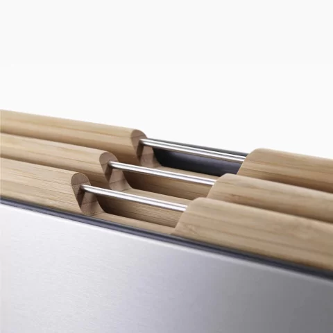 Набор разделочных досок Joseph Joseph Folio Steel Bamboo_УЦЕНКА