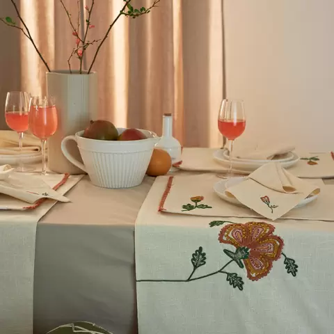 Дорожка на стол spring flower из коллекции ethnic, 45х150 см
