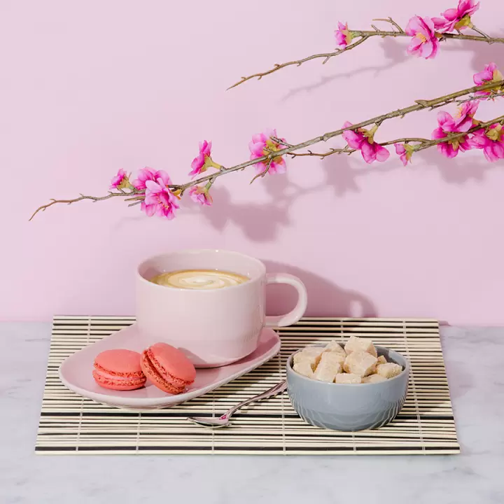 Чашка для каппучино cafe concept 400 мл розовая
