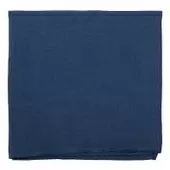 Скатерть из стираного льна синего цвета из коллекции Essential, 150х250 см