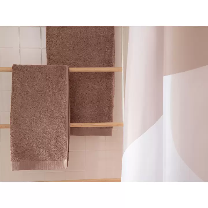 Полотенце банное коричневого цвета из коллекции Tkano Essential, 70х140 см