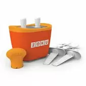 Набор ZOKU для приготовления мороженого Duo Quick Pop Maker, оранжевый