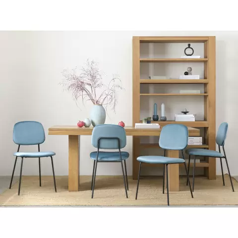 Ваза Liberty Jones Nature, 29 см, голубая