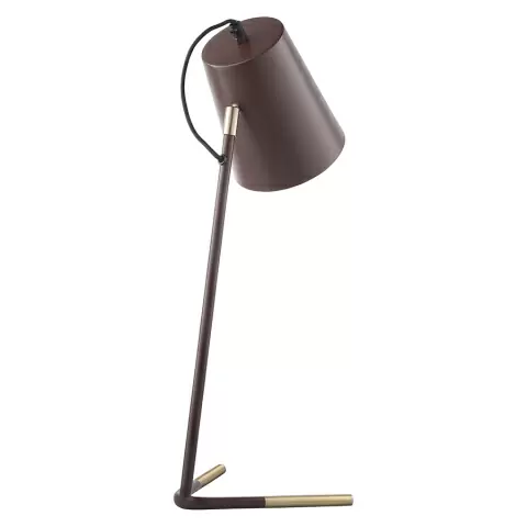 Лампа настольная byokko, D20х55 см, сливовая