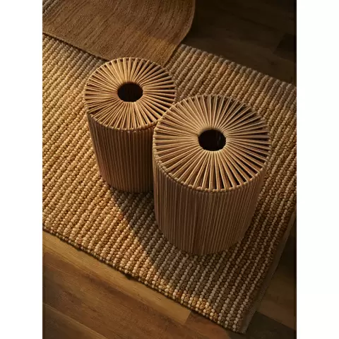 Корзина плетеная dholak beige из коллекции ethnic, размер s