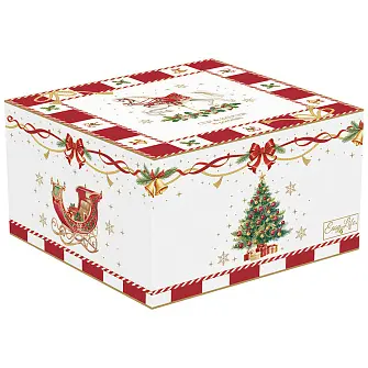 Чашка с блюдцем christmas tale, 200 мл
