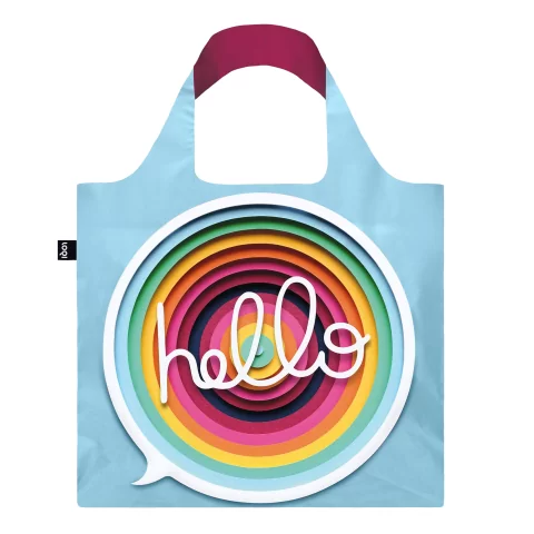 Складная сумка LOQI OWEN GILDERSLEEVE Hello