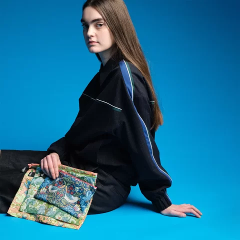 Набор дорожных косметичек LOQI WILLIAM MORRIS
