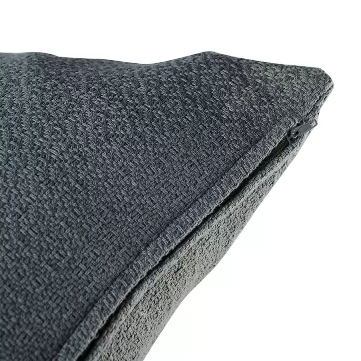 Подушка  темно-серого цвета из коллекции Essential, 45х45