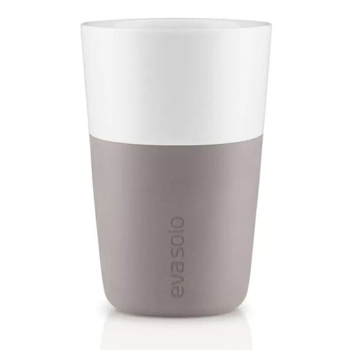 Чашки для латте Eva Solo 2 шт пурпурно-серый