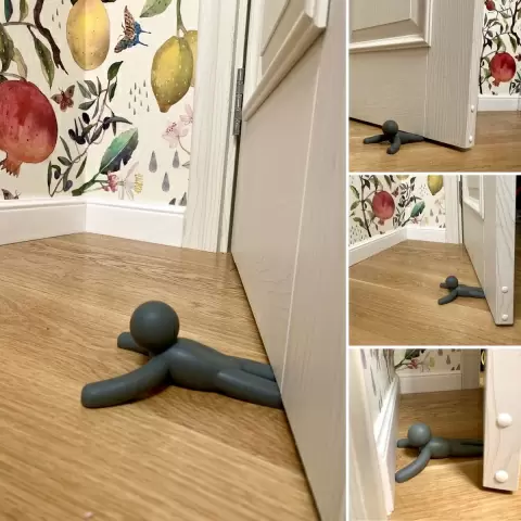 Стоппер дверной Umbra Buddy, серый