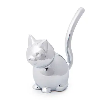 Подставка для колец Umbra Cat ZOOLA, хром