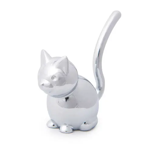 Подставка для колец Umbra Cat ZOOLA, хром