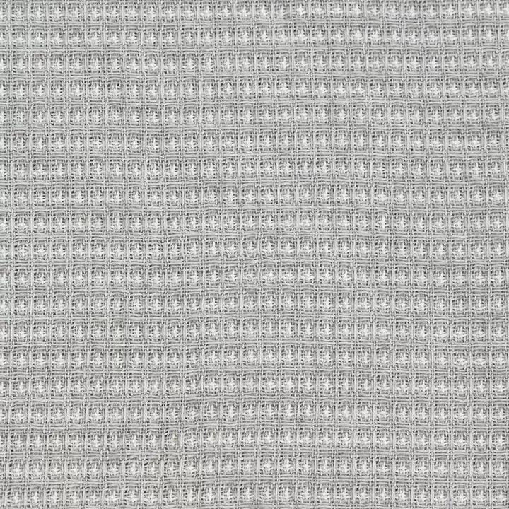 Набор из двух кухонных вафельных полотенец серого цвета Tkano из коллекции Essential, 50х70 см