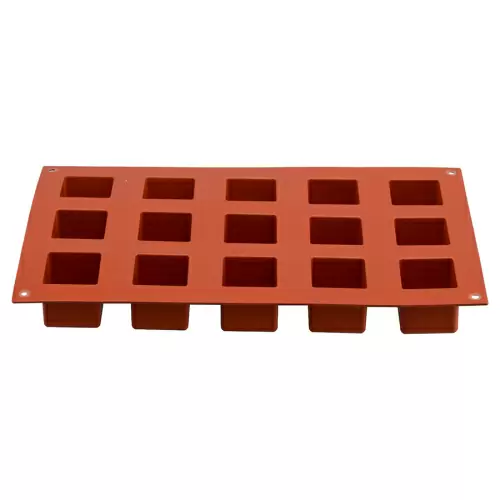 Форма для приготовления пирожных Silikomart Cube 3,5 х 3,5 см силиконовая