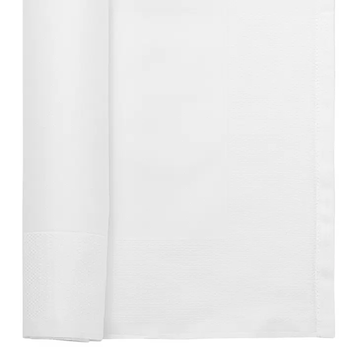Салфетка сервировочная классическая белого цвета из хлопка из коллекции essential, 53х53 см