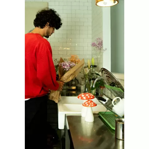 Ваза для цветов amanita, 19 см