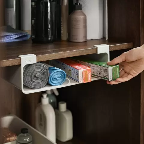 Органайзер для пленки, фольги и пакетов Joseph Joseph CupboardStore, светло-серый